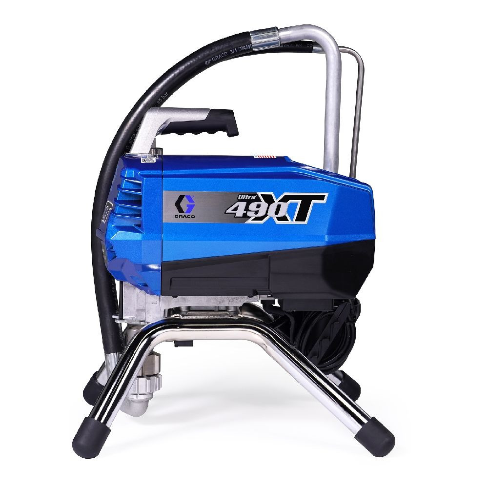 GRACO 19D519 - Ultra 490 XT Electric Airless Sprayer, Stand